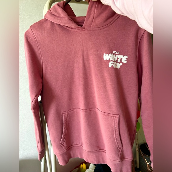 White Fox VOL3 Pink Hoodie - Picture 2 of 2